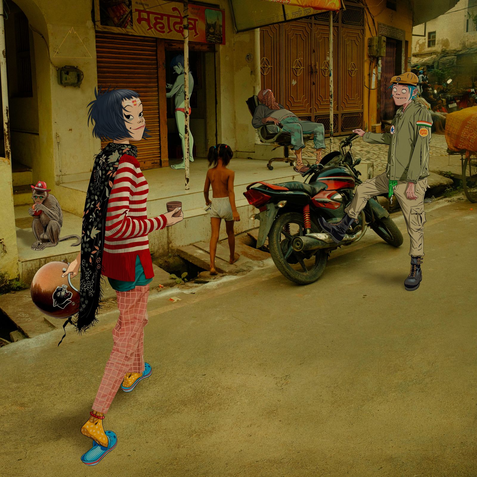 Image may contain Person City Road Street Urban Motorcycle Transportation Vehicle Machine Wheel and Adult