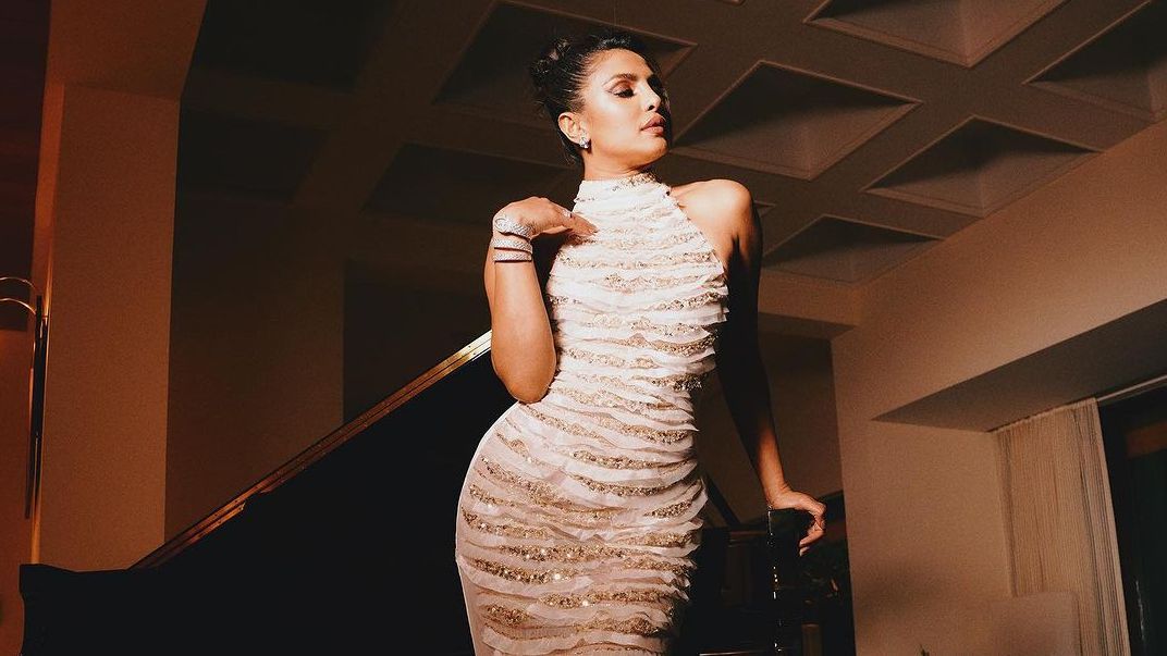 Priyanka Chopra brings out the glamour quotient in two white ensembles for Jio MAMI Film Festival